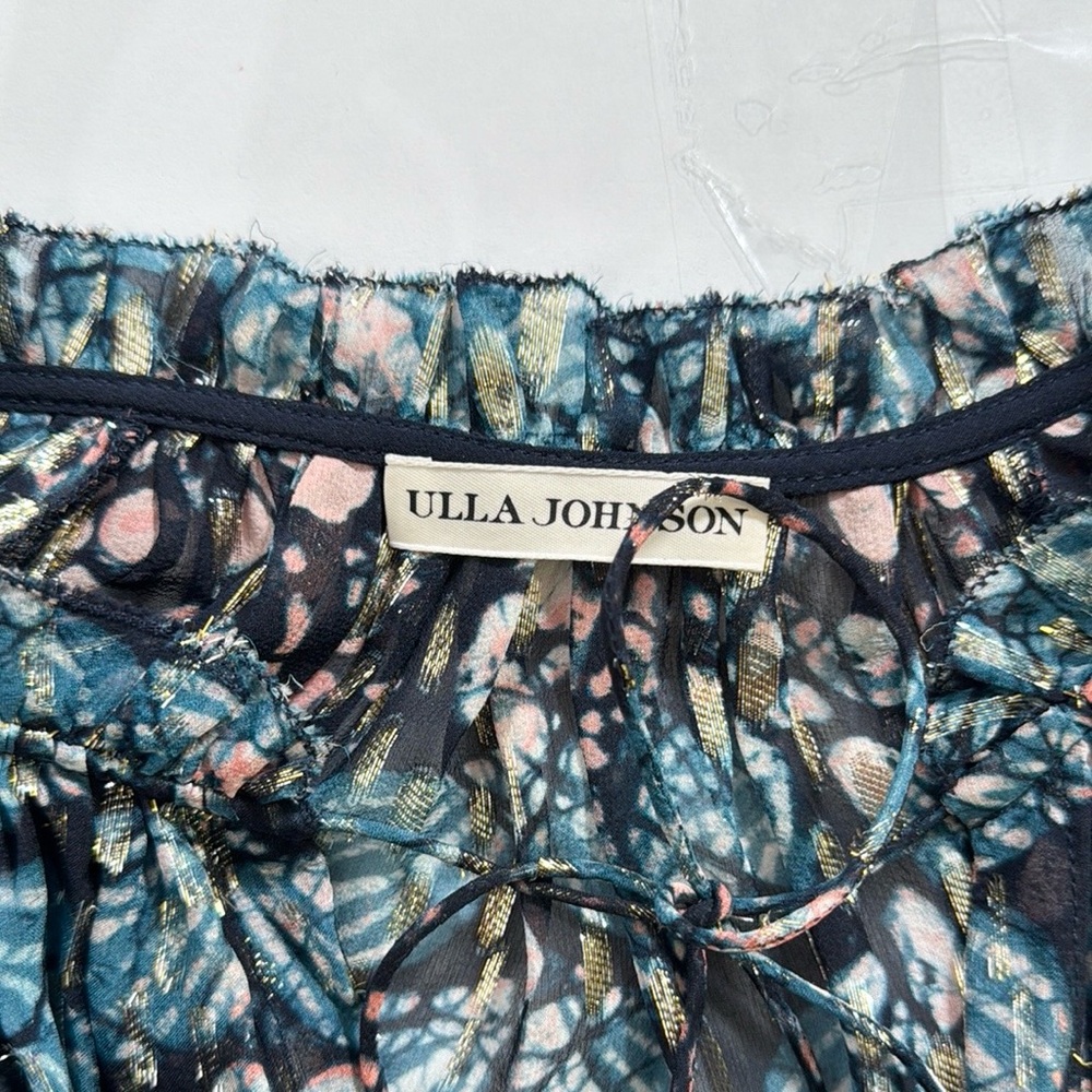 Ulla Johnson Roma Blouse Size 0 Silk - Picture 11 of 12